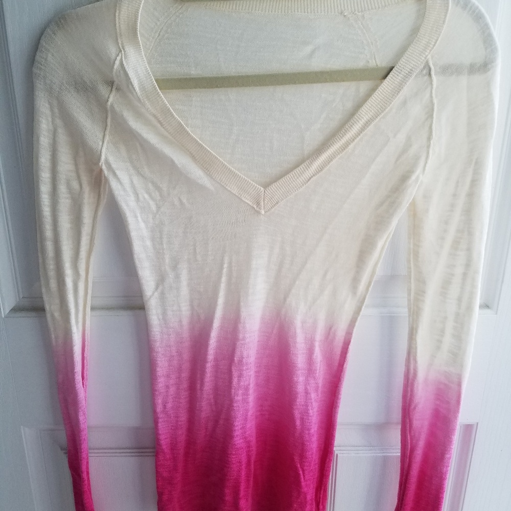 Sheer Ombre Sweater